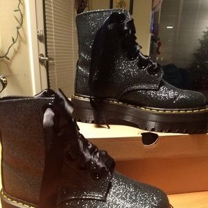 Molly Glitter Dr Marten Boots